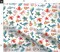 Sea Animal Animals Ocean Creatures Dolphin Whale Clown Fish Turtle Whales Octopus Watercolor Custom Printed Fabric by Spoonflower Various Fabrics by the Yard or Fat Quarter